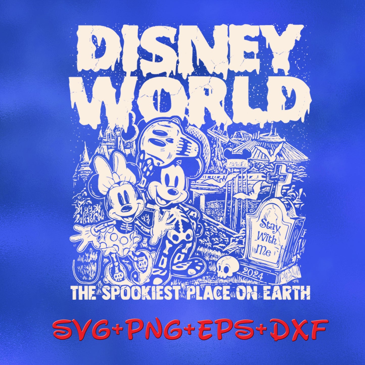 Mickey and Friends The Spookiest Place on Earth svg, Halloween Mouse And Friends, Trick Or Treat Svg, Spooky Vibes, halloween candy svg