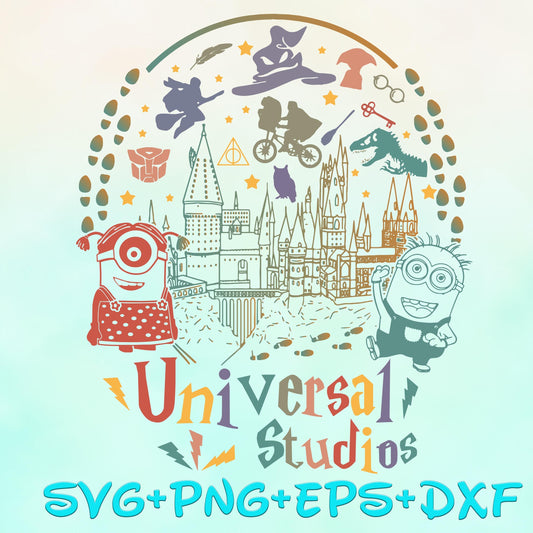 Universal Studios Family Trip svg Png, Family Vacation svg Png, Retro Family Trip svg Png, Magical Kingdom svg Png