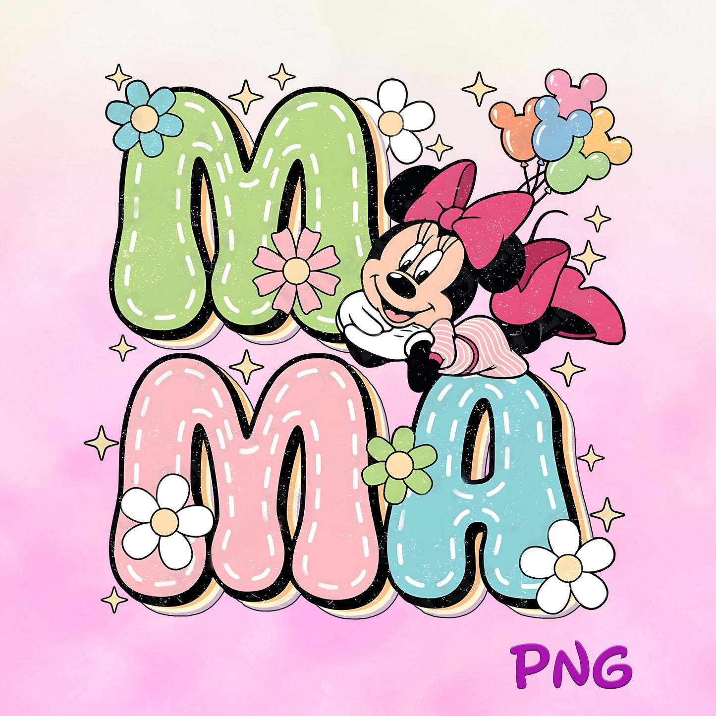Glitter Mama Happy mothers day png, minnie Png, Best Mom , Mother's Day Png, Mickey and Friends Mom Png, Mama Png, Mother's Day Png