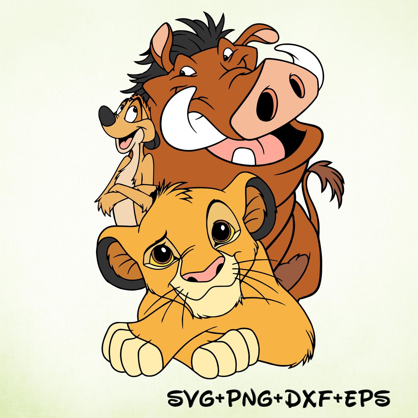 Hakuna Matata The Lion King Animal Kingdom SVG, PNG, JPG, Simba, Nala, Rafiki, Timon, Pumba, Scar cut files, Simba svgs, Nala svg