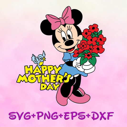 Happy Mother's Day Minnie svg, minnie SVG Png, Best Mom Ever Svg, Mother's Day Png, Mickey and Friends Mom svg Png, Mother's Day svg