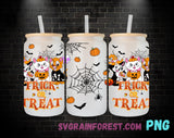 Aristocats Spookey Libbey Glass Can Wrap, Aristcats 16oz Wrap, sublimation PNG, Halloween Libbey can glass, 16oz glass can Png download